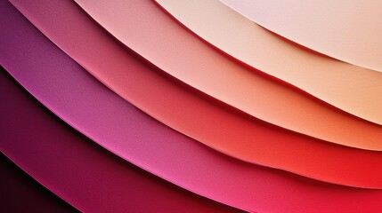 Abstract Red and Pink Gradient Layers: A Visual Symphony of Color