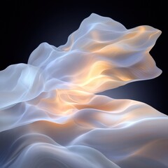 Obraz premium Surreal abstract art digital creation dreamlike textures modern environment artistic illusions