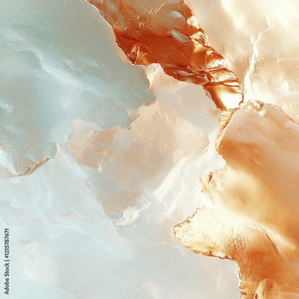 Aufkleber artistic dreamlike abstraction background subtle tones and textures digital artwork soft environment