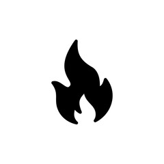 Fire icon logo design. fire sign and symbol