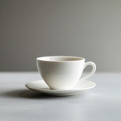 Fototapeta premium white cup of coffee