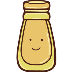 Bottle of condiments