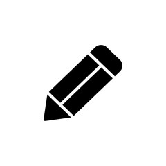Pencil icon logo design. pen sign and symbol. edit icon vector