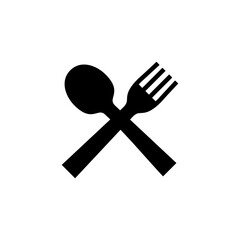 spoon and fork icon logo design. spoon, fork and knife icon vector. restaurant sign and symbol