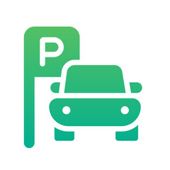 parking lot gradient