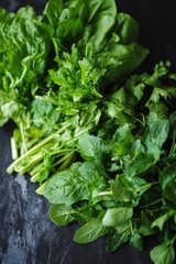 Obraz premium Revitalizing green smoothie recipe for detoxification and health boosting benefits