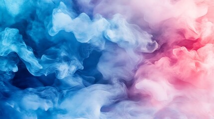 Fototapeta premium Abstract colorful smoke swirls.
