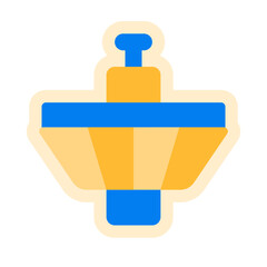 airport control sticker