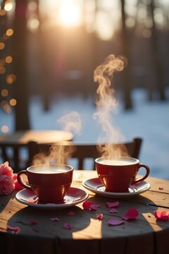 Caf&eacute; para dos personas 