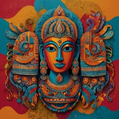 Obraz premium Artistic Interpretation of Sannakji and Its Cultural Significance