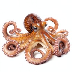 octopus isolated on a white background