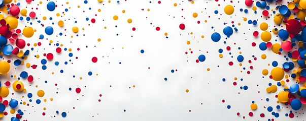 Colorful Abstract Paint Splatter Background