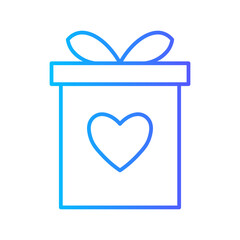 present gradient icon