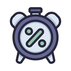 clock discount promo Filled icon