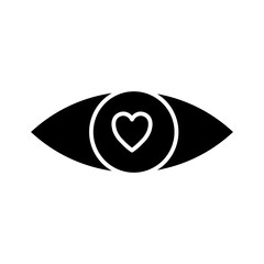 eye glyph icon