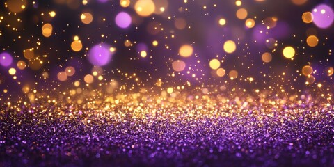 A purple glitter background