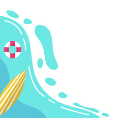 Summer Beach Corner