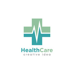 Creative Medical Concept Logo Design Template