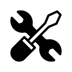 screwdriver and wrench solid style