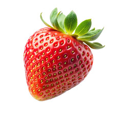 strawberry on white background