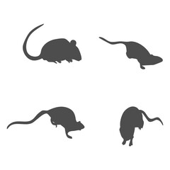 mouse icon dynamics representation of speed, intelligence, and adaptation in modern logo design