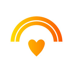 rainbow gradient icon