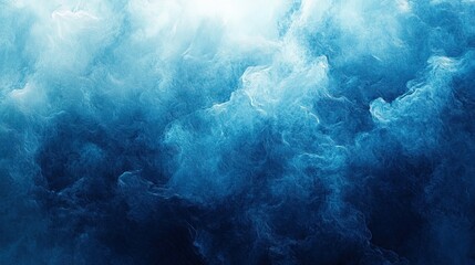 Obraz premium Blue radial gradient effect background