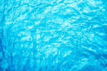 Blue light concrete texture for background in summer wallpaper. Cement colour and sand wall of tone vintage. Abstract teal light color. Cement grain texture paint watercolor for design decoration.