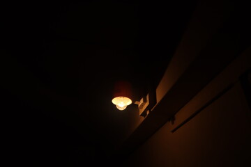 lantern in the night