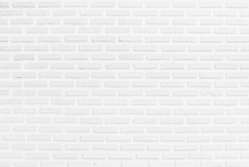 White brick wall background photo. Vintage white wash painted brick wall texture for stone tile block painted in grey light color wallpaper modern interior and exterior and backdrop design textured.
