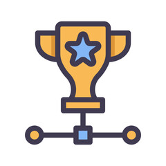 Marketing Trophy filled Style