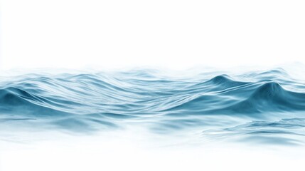 Abstract blue water waves, ocean surface texture.