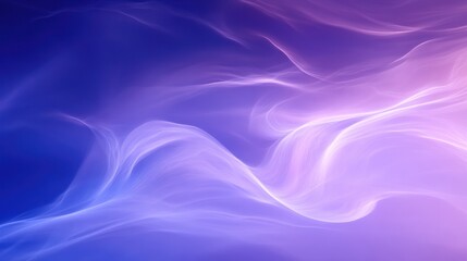 Abstract Purple Blue Swirling Light Energy Flow Background