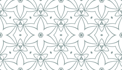 Creative Geometric Ornament. Seamless Vector Illustration. Design for Fashion, Interior, Textile