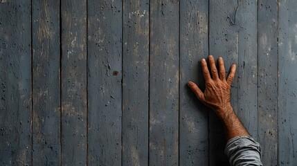Carefully Stripping Old Paint from a Rustic Wooden Door: A Restorative Craft in Action. Woodwork, Craftsmanship, Restoration Concept