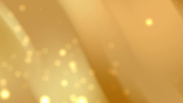 Golden fabric drapes with light specks suitable for luxurious event backgrounds, elegant designs, festive decorations, and glamorous artistic projects.
