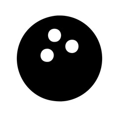 bowling ball icon design
