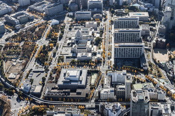 東京都心 空撮映像
