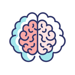 Brain, cognitive, accessibility icon design