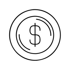 dollar sign icon