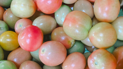 tomatoes background. Group of tomatoes close-up