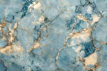 A very close-up view of the blue cheese surface from above. (Generative AI)