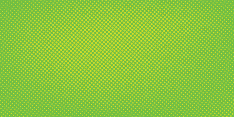 Dots halftone green color pattern gradient texture with technology digital background art