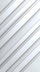 Obraz premium Abstract 3D White Stripes Background