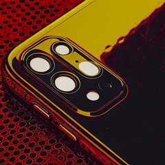 background with headphones