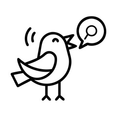 blue bird icon