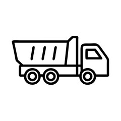 dump truck icon design