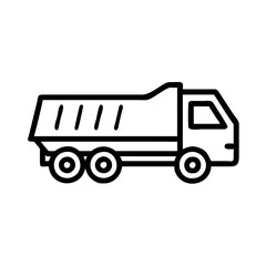 dump truck icon design