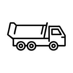 dump truck icon design