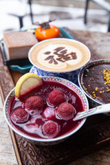 delicious Forbidden City afternoon dessert